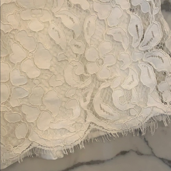 NEW Bardot Junior White Lace Dress Size 6x-7 - Picture 3 of 5